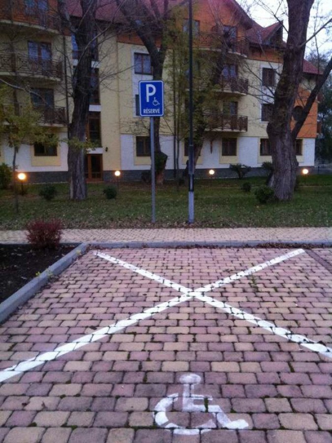 Vozičkárske parkovacie miesto