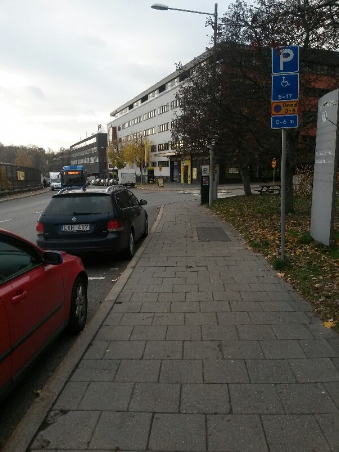 Vozičkárske parkovacie miesto