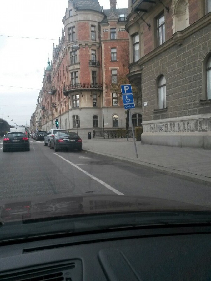 Vozičkárske parkovacie miesto