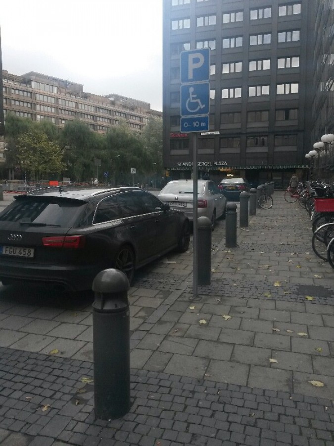 Vozičkárske parkovacie miesto