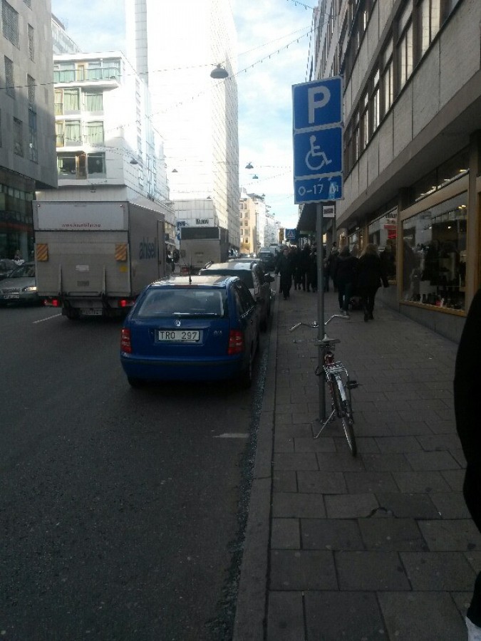 Vozičkárske parkovacie miesto