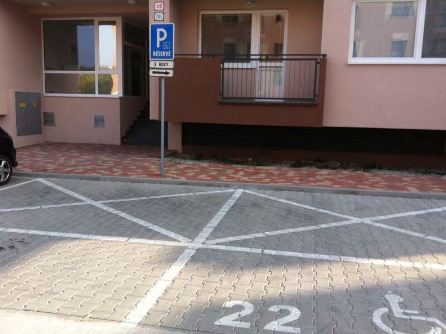 Vozičkárske parkovacie miesto