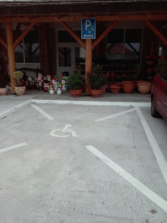 Vozičkárske parkovacie miesto