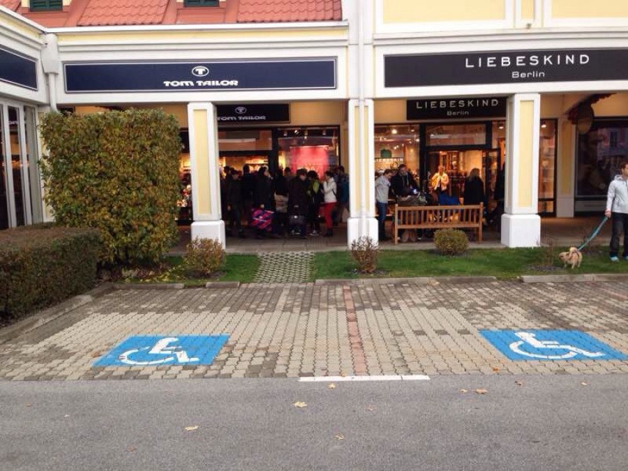 Vozičkárske parkovacie miesto