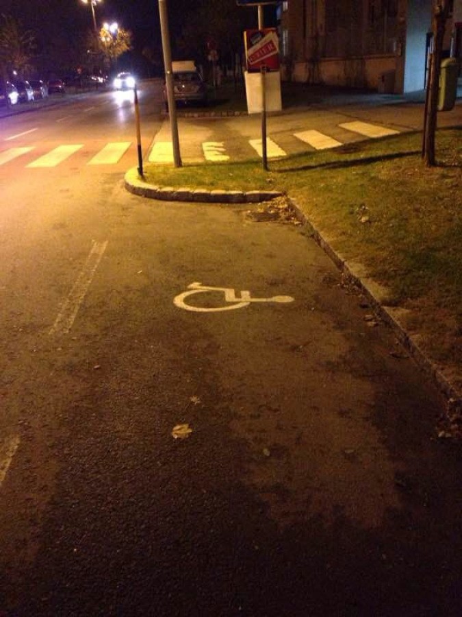 Vozičkárske parkovacie miesto