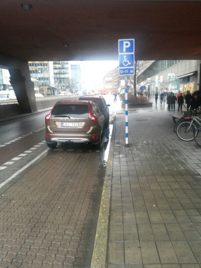 Vozičkárske parkovacie miesto