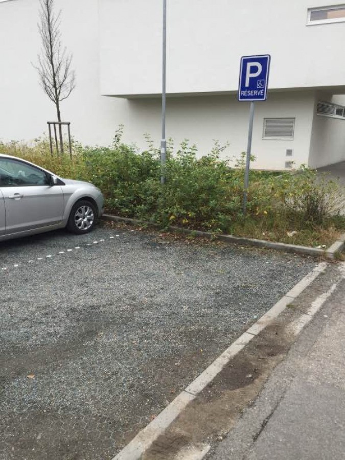 Vozičkárske parkovacie miesto