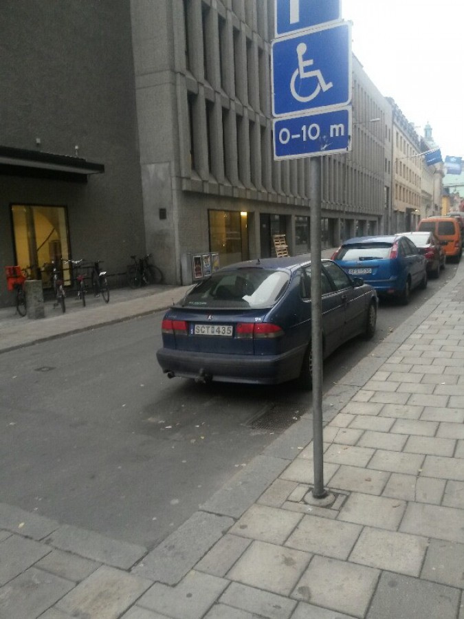 Vozičkárske parkovacie miesto