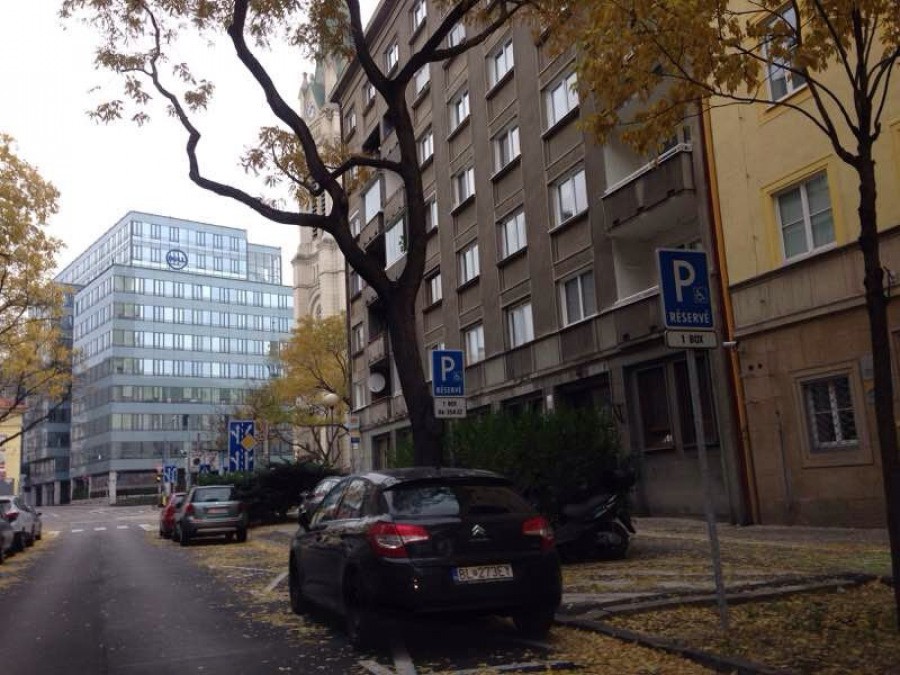 Vozičkárske parkovacie miesto