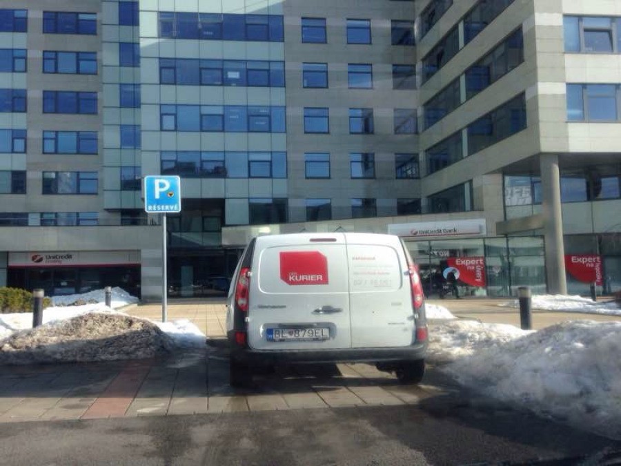 Vozičkárske parkovacie miesto