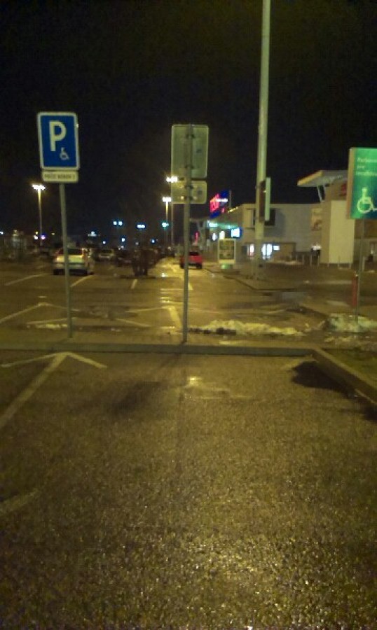 Vozičkárske parkovacie miesto