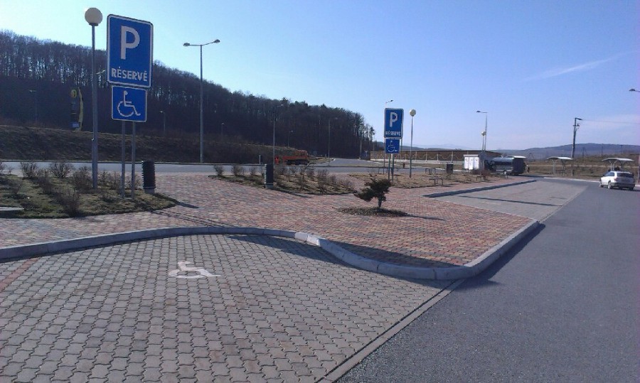 Vozičkárske parkovacie miesto