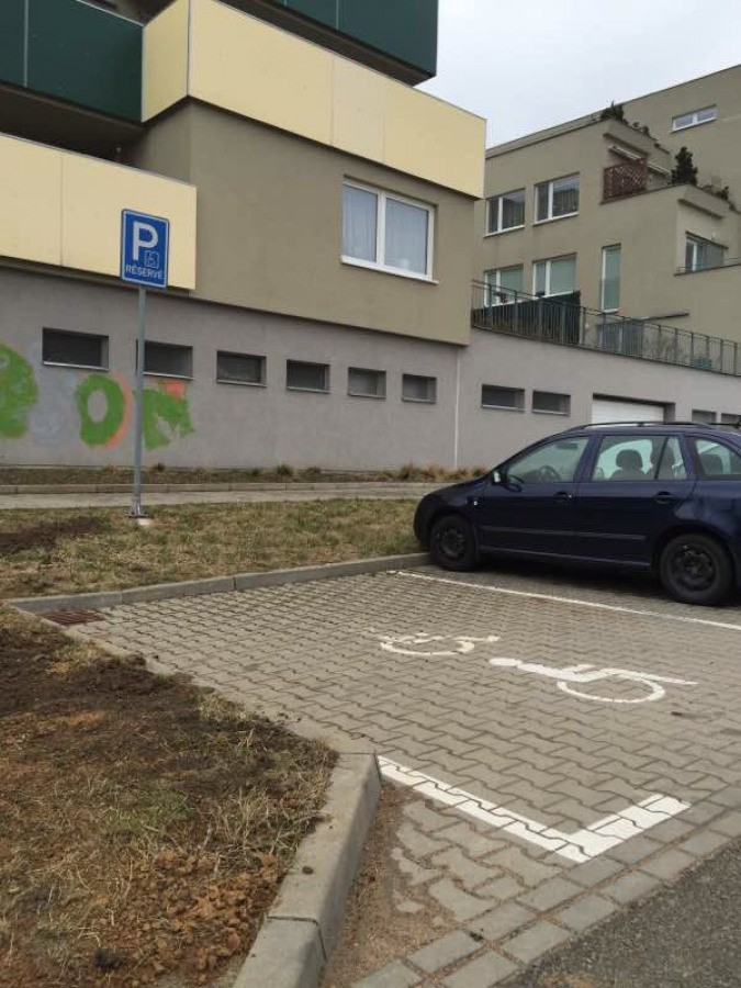 Vozičkárske parkovacie miesto