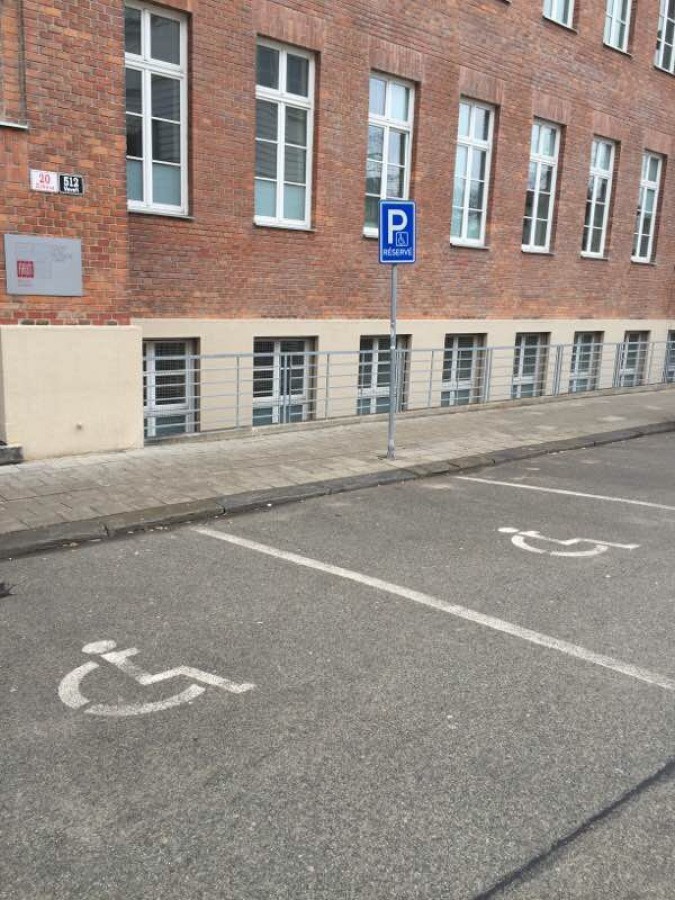 Vozičkárske parkovacie miesto
