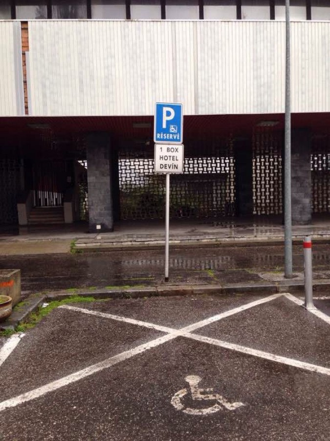 Vozičkárske parkovacie miesto