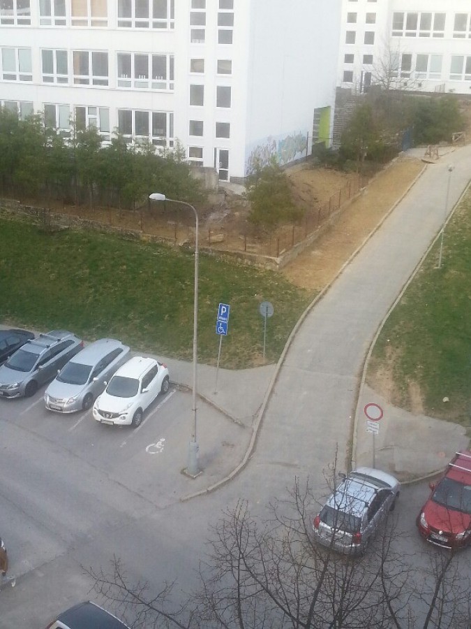 Vozičkárske parkovacie miesto