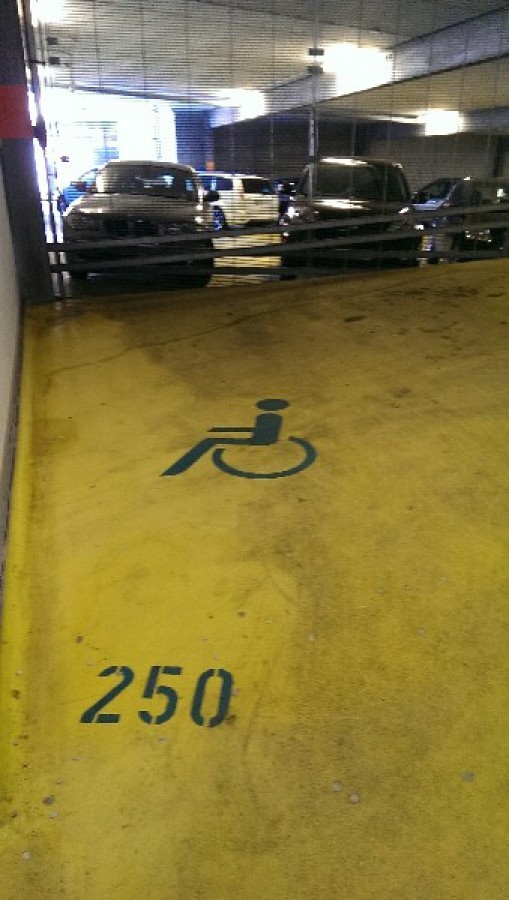 Vozičkárske parkovacie miesto