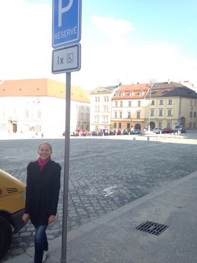 Vozičkárske parkovacie miesto