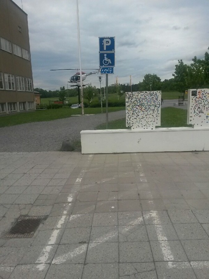 Vozičkárske parkovacie miesto