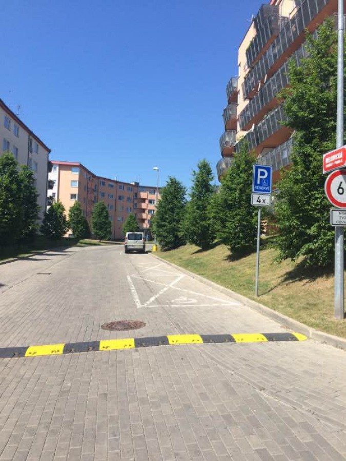 Vozičkárske parkovacie miesto