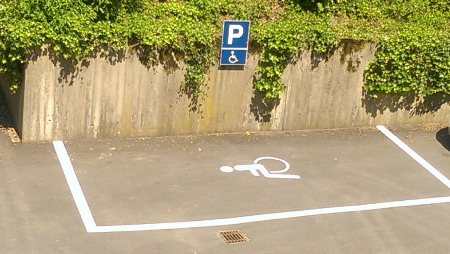 Vozičkárske parkovacie miesto