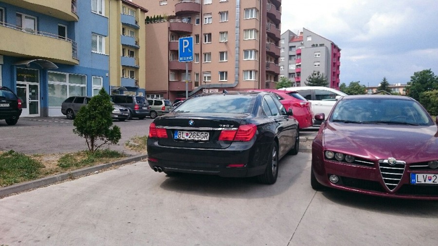 Vozičkárske parkovacie miesto
