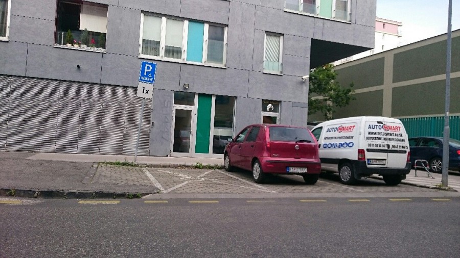 Vozičkárske parkovacie miesto