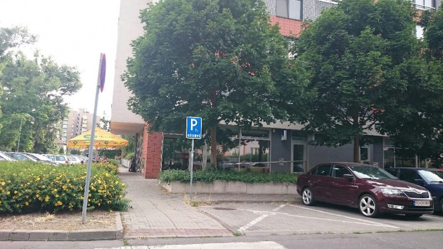 Vozičkárske parkovacie miesto