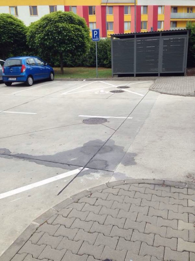 Vozičkárske parkovacie miesto
