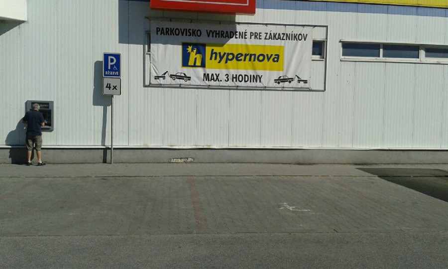 Vozičkárske parkovacie miesto