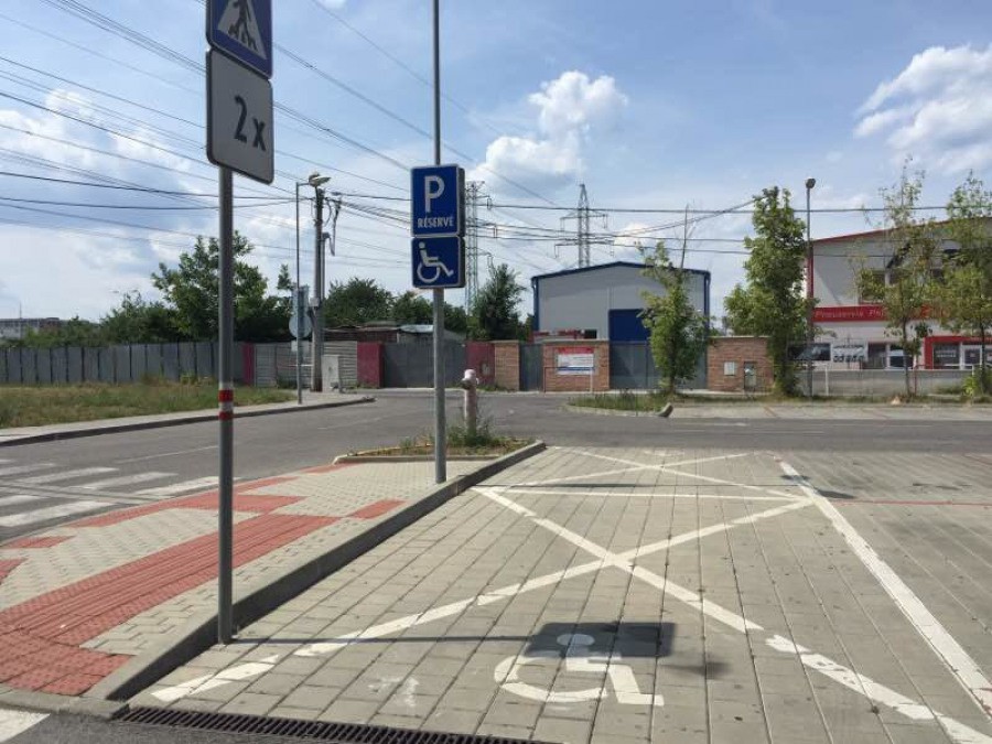 Vozičkárske parkovacie miesto