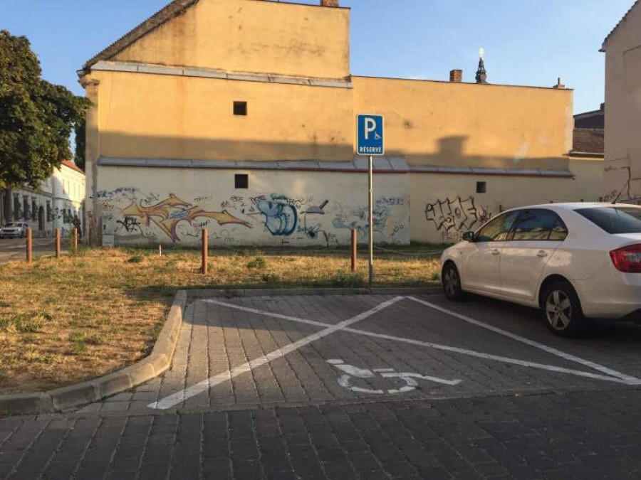 Vozičkárske parkovacie miesto