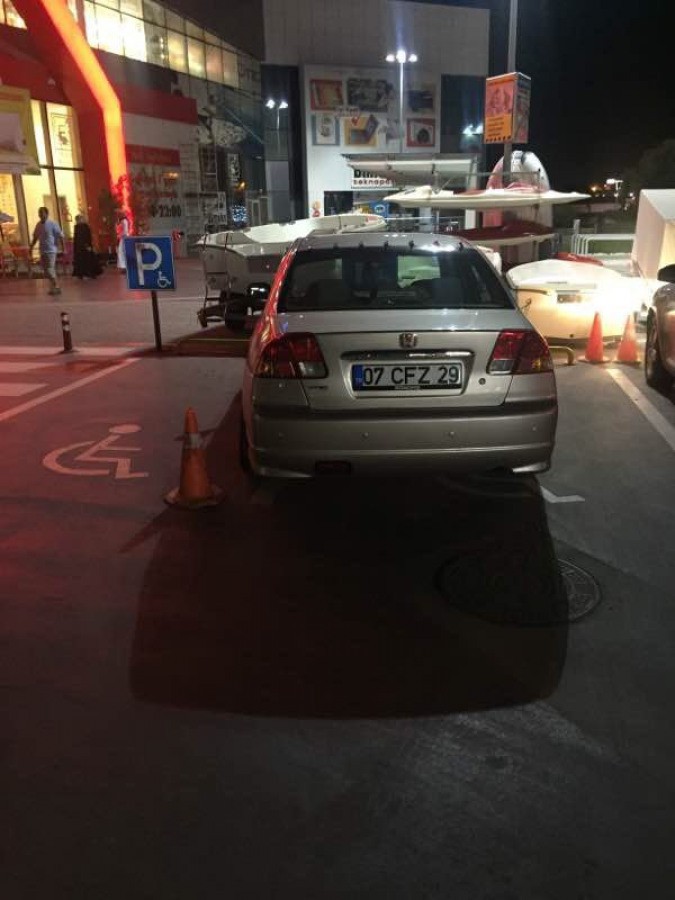 Vozičkárske parkovacie miesto