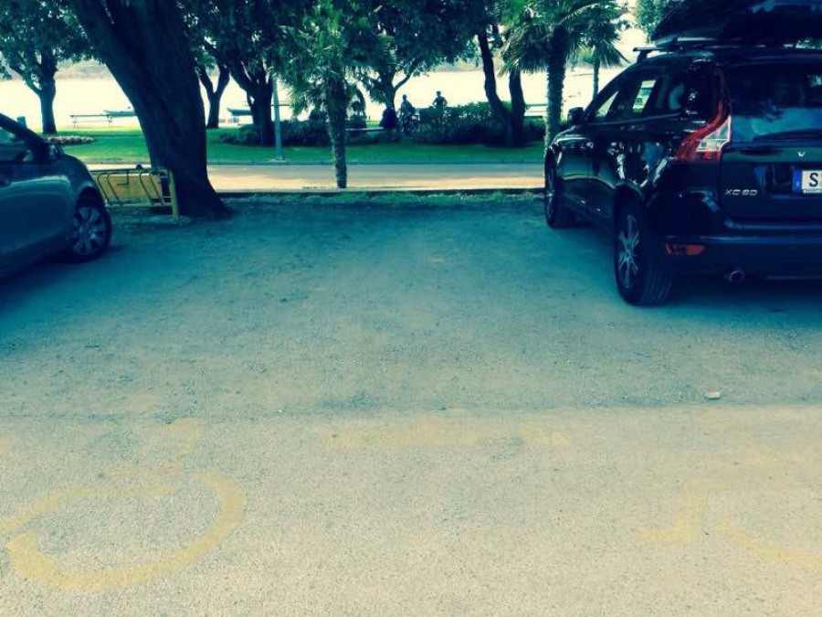 Vozičkárske parkovacie miesto