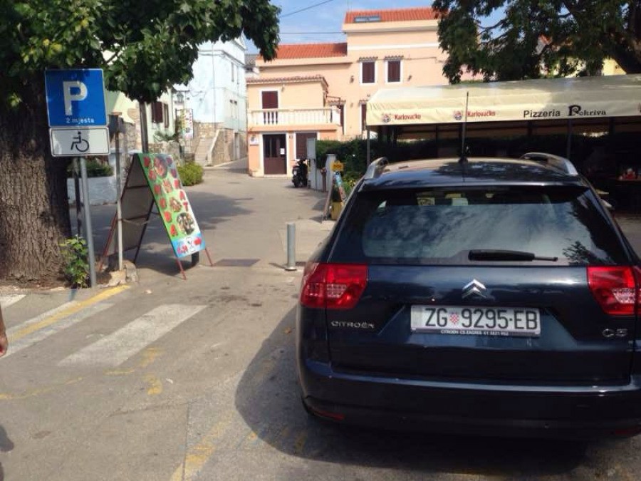 Vozičkárske parkovacie miesto