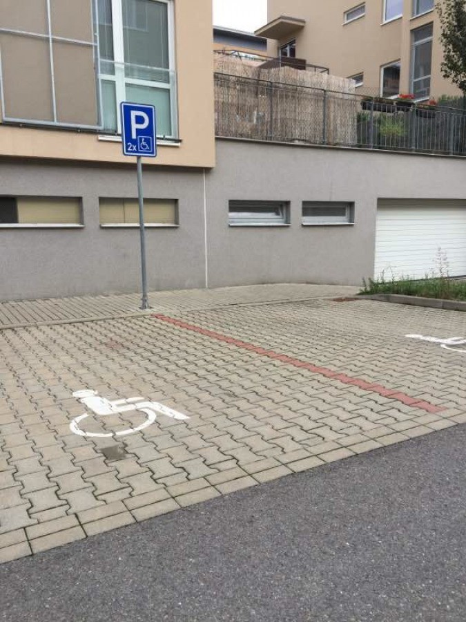 Vozičkárske parkovacie miesto