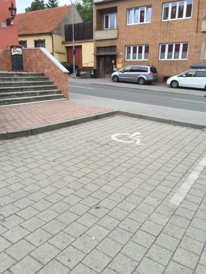 Vozičkárske parkovacie miesto