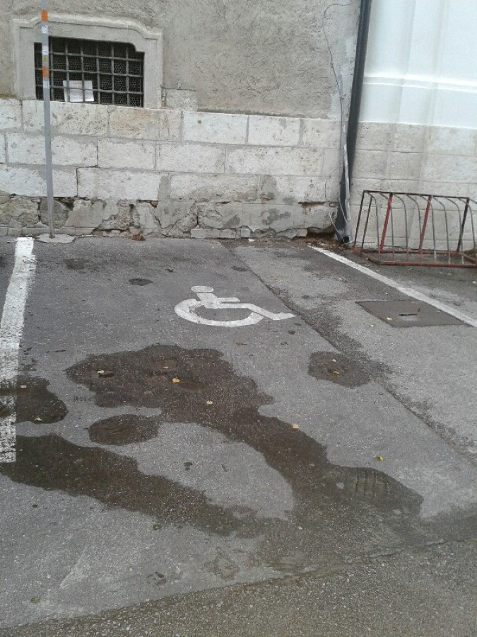 Vozičkárske parkovacie miesto