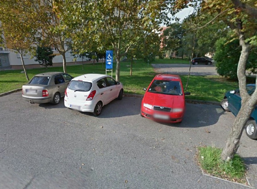 Vozičkárske parkovacie miesto