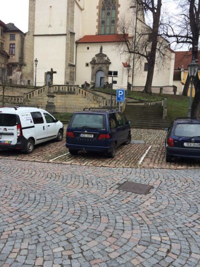 Vozičkárske parkovacie miesto
