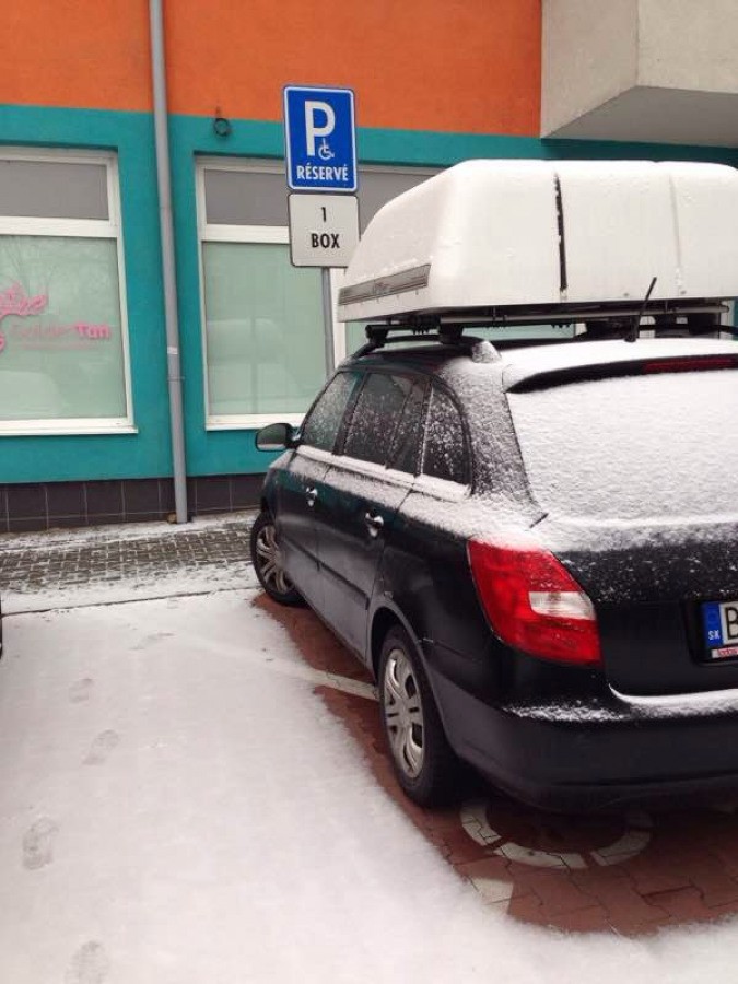 Vozičkárske parkovacie miesto