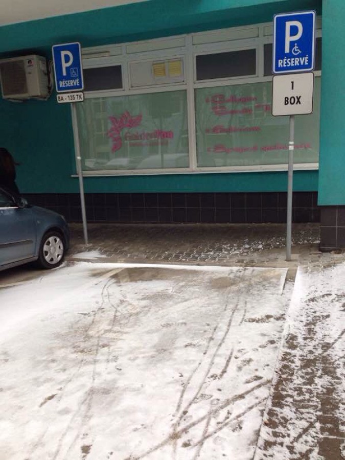 Vozičkárske parkovacie miesto