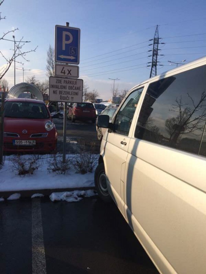 Vozičkárske parkovacie miesto