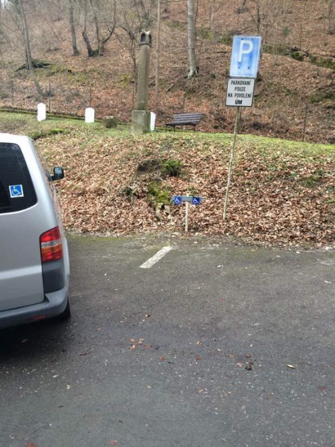 Vozičkárske parkovacie miesto