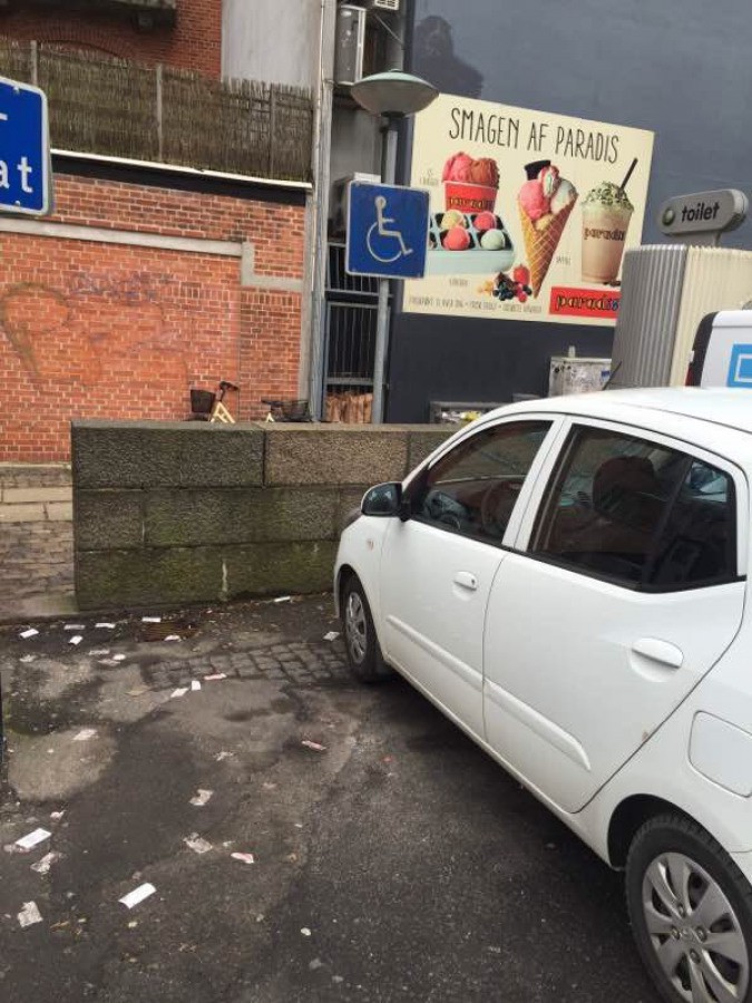 Vozičkárske parkovacie miesto