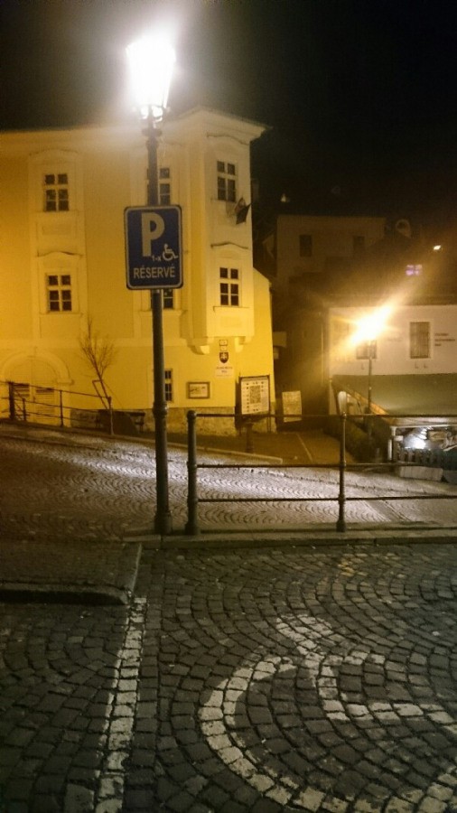 Vozičkárske parkovacie miesto