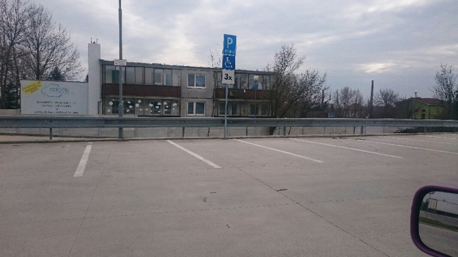 Vozičkárske parkovacie miesto