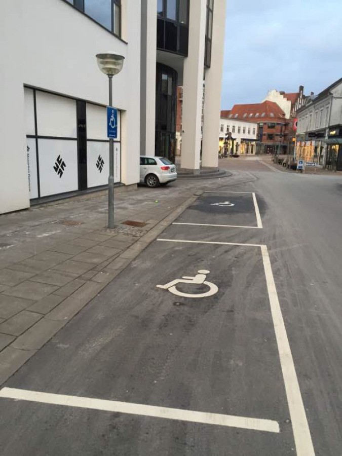 Vozičkárske parkovacie miesto