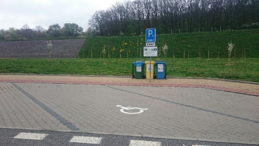 Vozičkárske parkovacie miesto
