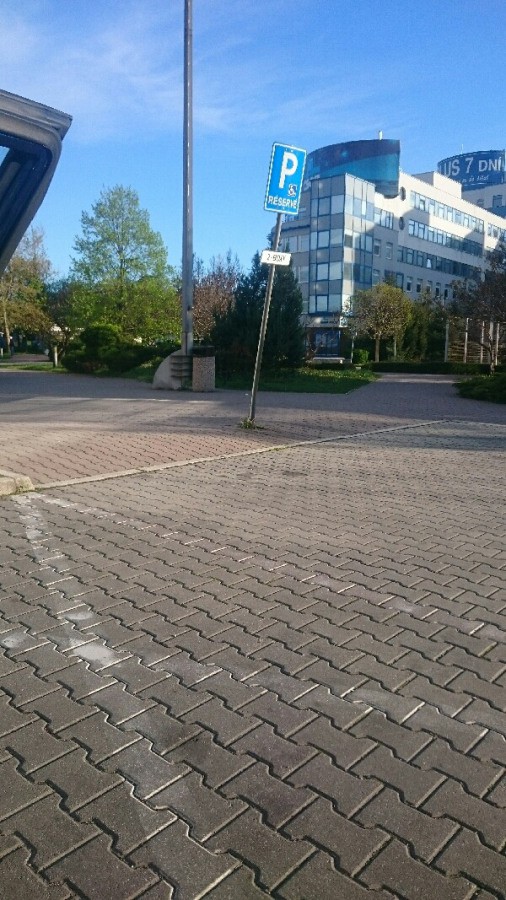 Vozičkárske parkovacie miesto